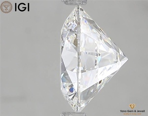 Diamante cultivado en laboratorio CVD de primera calidad, forma redonda, 10.99 mm, color E, claridad VVS1, 5.00 quilates, con certificado IGI para anillo de compromiso. - Product Image 6