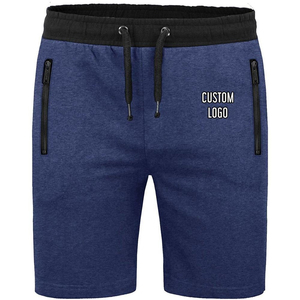 Shorts de bain pour hommes en toile, légers, écologiques, à séchage rapide, avec logo personnalisé, taille mi-haute, style streetwear décontracté - Product Image 3