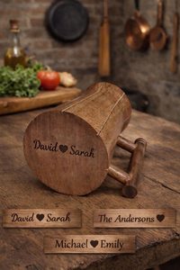 Chope à bière en bois personnalisée - Product Image 6