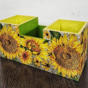 Reposacucharas de MDF Esmaltado Hecho a Mano por ILAHI, Decoración de Cocina, Solo Lavar a Mano, Hecho en Uttar Pradesh - Product Image 3
