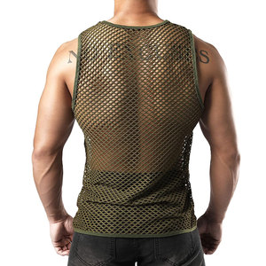 Camisetas sin mangas para hombre, para gimnasio, para hacer ejercicio, camiseta sin mangas de verano para hombre, chaleco deportivo transpirable para hombre, venta al por mayor. - Product Image 6