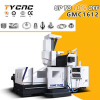 Fresadora CNC de pórtico automática GMC1612, centro de mecanizado de alta resistencia con un solo portabrocas BT50