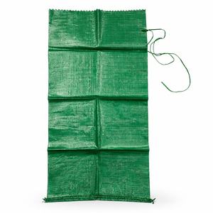 Sac en polypropylène tissé robuste avec cordon de serrage pour la lutte contre les inondations, la construction, le jardinage et la stabilisation - Product Image 4