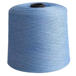 Venta caliente 21/32s hilo de poliéster tejido teñido de alta tenacidad tejido reciclado mejor precio/Kg tejido de costura personalizable - Product Image 3