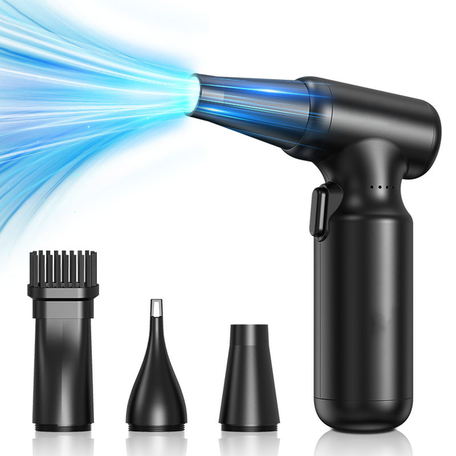 Powerful Industrial Brushless Motor Air Duster Fan 7500mAh Battery Portable Electric Blower 3-Year Warranty 210mph 500CFM Dust