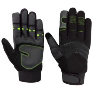 Gants à doigts entiers antidérapants en polyester pour l'extérieur, unisexes, toutes saisons, fermeture à boucle et crochets - Product Image 6