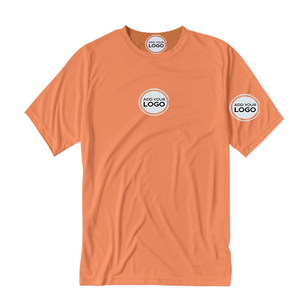 เสื้อยืดทรงเข้ารูปผู้ชาย รุ่น N6210 สไตล์เฮเธอร์ CVC คุณภาพสูง พร้อมปักโลโก้ตามสั่ง - Product Image 1