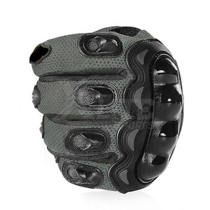 Gants de moto en cuir d'hiver réglables, respirants, durables, avec support de sécurité, ajustement confortable, doublure intérieure douce et flexible pour la main - Product Image 6
