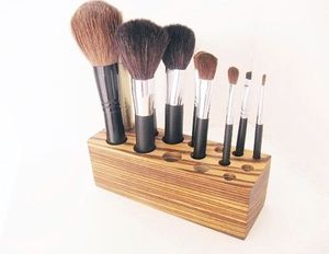 Soporte rectangular hecho a mano para cepillos de madera, diseño moderno para aniversario de boda |   Ecológico |   Venta al por Mayor |   Fábrica - Product Image 1