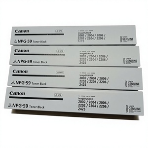 Cartouche de toner noire authentique NPG-59 pour Ir-2002l/2002g/2202l/2202n/2202dn, rendement de 12 000 pages, emballage en vrac - Product Image 1