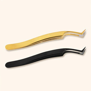 Pinces à cils en acier inoxydable de haute qualité, meilleurs instruments de beauté - Product Image 3