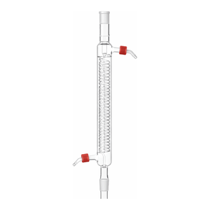 Condenseur Graham en verre borosilicate 3.3 avec connexion de sécurité GL14 pour évaporateur rotatif de laboratoire - Product Image 1