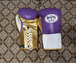 Guantes de Kickboxing de Piel de Vacuno Premium Estilo Mexicano, Sin Boxeo No Hay Vida, con Cordones para Entrenamiento y Sparring - Product Image 4