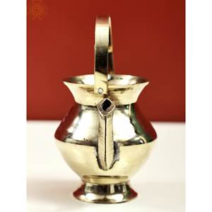 Kamandalu ขนาดเล็กทำด้วยมือ3นิ้วแจกันโลหะจากงานฝีมืออินเดีย - Product Image 3