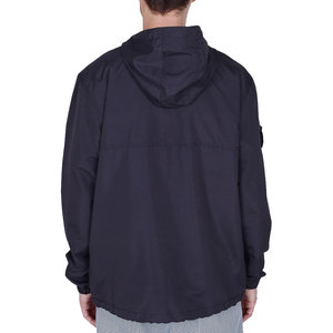 Customize New <b>Design</b> Coated Anorak Color Block Pullover Quarter Zip Stand Waterproof Wind Jacket High Quality Running Jacket - Product Image 3