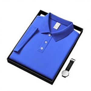 Men's Black Shirt Short Sleeve Digital Printing Logo Breathable Casual Jersey Knitted Polyester/Cotton Solid Front Design Button - Product Image 4