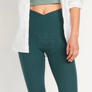 Leggings de yoga para mujer con cintura elástica, último estilo, en venta en línea al por mayor, precio razonable, hechos en Pakistán. - Product Image 2