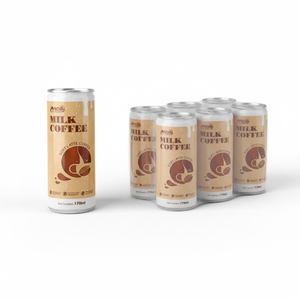 Mélange de café premium, lait crémeux, OEM/ODM, boisson au café au lait doux en conserve de 170 ml, marque privée - Product Image 5