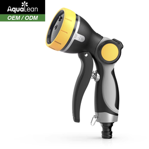 Boquillas de Riego de Aleación de Zinc + TPR para Limpieza de Patios, Diseño Ergonómico de Alta Resistencia con Ajuste por Pulgar - Product Image 1