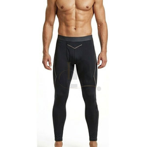 Nouvelles collants de compression pour hommes, taille haute élastique très extensible, séchage rapide, respirants, pour la course, la gym et le fitness - Product Image 4