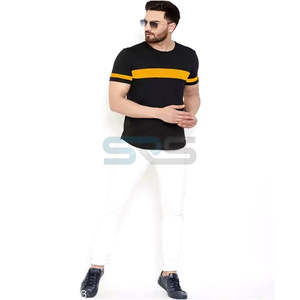 T-shirts décontractés amples et épais délavés à l'acide pour hommes, 100 % coton, séchage rapide, respirants, anti-boulochage, du fabricant Clothing's Blank - Product Image 6