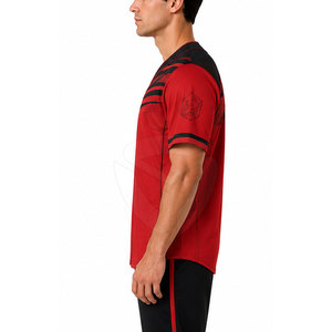 เสื้อเบสบอลสไตล์คลาสสิกพร้อมกระดุมแบบดั้งเดิม เนื้อผ้านุ่มสบาย มีตัวเลือกแบบสั่งทำพิเศษสำหรับกิจกรรมทีมและการสวมใส่ในชีวิตประจำวัน - Product Image 5