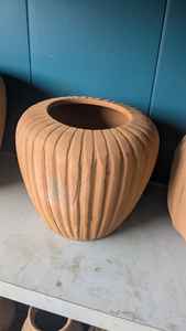 Botella de Agua de Arcilla Natural con Acabado Artesanal, Botella Ecológica de Cerámica para Beber Diariamente - Product Image 3