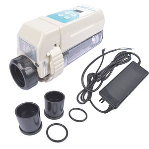 Generatore di Cloro per Piscine ad Acqua Salata 12G/H 16.000 Gals, Sistema Completo con Telaio e Scaletta - Product Image 3