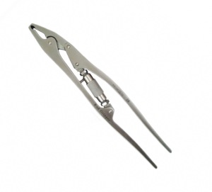 Support de tige orthopédique en acier inoxydable, instrument de chirurgie spinale pour la préhension, le positionnement, la placement et la fixation des tiges. - Product Image 5