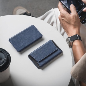 TILONSTAR TNC106 Best Quality Gifts Magnetic Slim <b>Card</b> Case Wallet <b>Holder</b> Pocket Organizer Leather Name Business <b>Card</b> <b>Holder</b> - Product Image 3