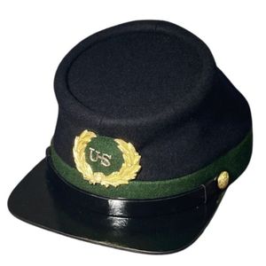 Casquette Kepi de l'Union de la guerre civile américaine, 100% laine, brodée à la main, reproduction historique, pour adultes. - Product Image 1