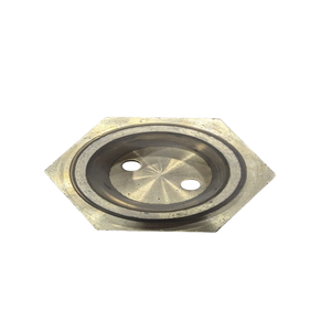 Brida de latón de doble rosca de 2 pulgadas BSP de alta resistencia con 2 orificios para tubo de 8.5 mm para montaje de elementos de calentamiento eléctrico - Product Image 3