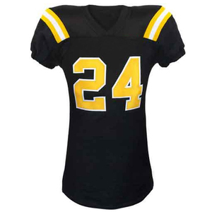 Uniforme de football américain professionnel pour hommes, séchage rapide, confortable, manches courtes, tenue d'équipe avec techniques d'impression - Product Image 2