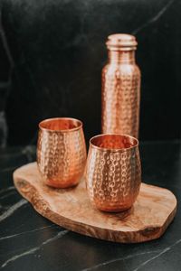 Bouteille d'eau en cuivre pour l'hydratation des athlètes, idéale pour l'entraînement sportif, la récupération et un mode de vie actif - Product Image 2