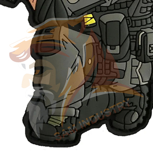 High Quality Soft Pvc Rubber Patches Custom Printed Logo Rubber Badges Fashion Accessories Rubber Pvc Patches - Product Image 4