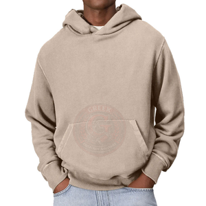 Sudadera con Capucha Extra Grande para Hombre, de Algodón Premium, Estilo Holgado para Ropa Casual y Moda Diaria - Product Image 4