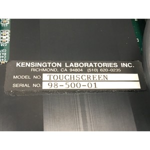 Écran tactile Kensington 25-0201-0001-01, 150178 - Équipements et pièces semi-conductrices d'occasion fiables à l'échelle mondiale chez - Product Image 5