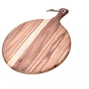 Tabla de Servir y Bandeja de Desayuno Minimalistas y Ecológicas de Madera de Acacia Natural |   Plato para Comida de Fiesta Duradero de la India - Product Image 6