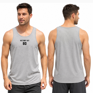 Custom Mens Athletic Tank Top Sleeveless Gym <b>Vest</b> Lightweight Fitness Training Singlet Quick Dry Sportswear Workout Shirt - Product Image 1