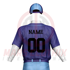 ชุดเสื้อเบสบอลและซอฟต์บอลออกแบบโลโก้ตามสั่ง ผลิตจำนวนน้อยได้ ราคาโรงงาน ชุดฝึกซ้อมเบสบอลคุณภาพสูง - Product Image 5