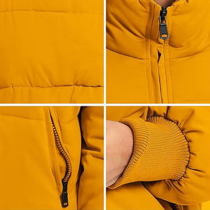 Chaqueta Acolchada Personalizada para Mujer, Servicio OEM, MOQ Bajo, Abrigo de Invierno Cálido, Diseño Transpirable y Resistente al Viento - Product Image 6