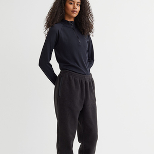Pantalon d'hiver pour femme, coupe bootcut, taille mi-haute, en coton écologique, sur mesure, avec poches et emballage personnalisé - Product Image 3