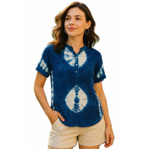 เสื้อเชิ้ตเรยอนคุณภาพสูงทันสมัย สวมใส่สบายทุกวัน แฟชั่นลำลอง นำเข้าจากอินเดีย - Product Image 1