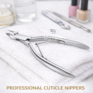 Pince à cuticules professionnelle en acier inoxydable de haute qualité, à mâchoires de précision de 4 mm, outil de manucure et pédicure pour les doigts, logo personnalisé OEM - Product Image 5