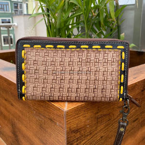 Nuevo embrague tallado a mano occidental para mujer, cartera elegante con flores, multiusos, cartera mecanizada a mano, embrague Vintage - Product Image 4