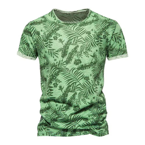 เสื้อยืดผู้ชายคอตตอนพิมพ์ลายซับลิเมชั่น เสื้อยืดโอเวอร์ไซส์แขนสั้นผ้าโพลีเอสเตอร์สำหรับวิ่งในฤดูร้อน เสื้อสตรีทแวร์ - Product Image 6
