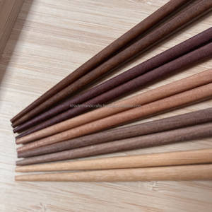 Palillos de madera rústicos, utensilios asiáticos de estilo tradicional hechos a mano para una auténtica experiencia de restaurante en casa - Product Image 5