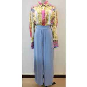 Chemisier imprimé Jack and Jill pour femme, à manches longues, boutonné, avec logo personnalisé, haut tendance, approvisionnement en gros OEM - Product Image 6