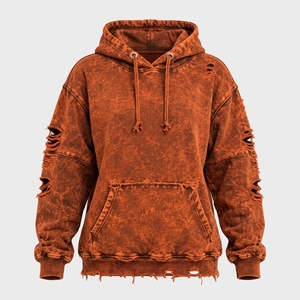 เสื้อฮู้ดดี้ผู้หญิงสไตล์วินเทจ ผ้าเนื้อนุ่ม ทรงหลวม ใส่สบาย เหมาะสำหรับคอลเลคชั่นสตรีทแวร์สุดเทรนด์และใส่ได้ทุกวัน - Product Image 4
