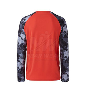 เสื้อตกปลาขายส่ง แขนยาว ป้องกันแสงแดด UPF 50+ ซับเหงื่อ แห้งเร็ว เสื้อสำหรับกิจกรรมกลางแจ้งสำหรับผู้ชาย - Product Image 3